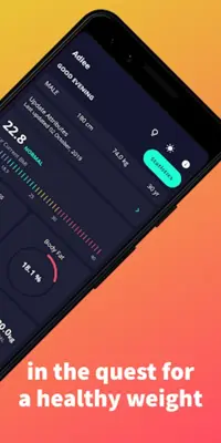 Adlee BMI score, Weight Diary android App screenshot 4